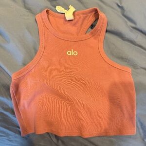 Alo Aspire Tank- Pink Wild Rose